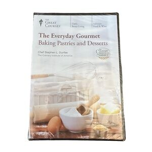 The Everyday Gourmet Baking Pastries‎ and Desserts DVD NEW
